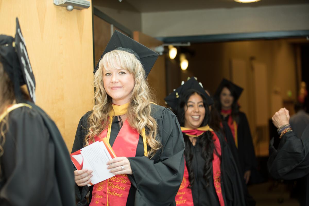Stan State MSW Hooding Ceremony California State University Stanislaus